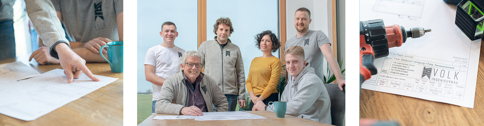 Das Team von Volk Ingenieurbau GmbH